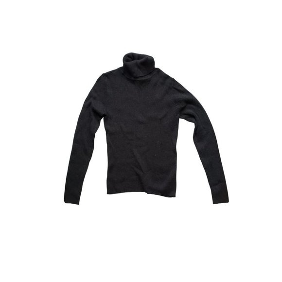 Gap Basics Solid Dark Grey Turtleneck Sweater- Size Large - Picture 1 of 6